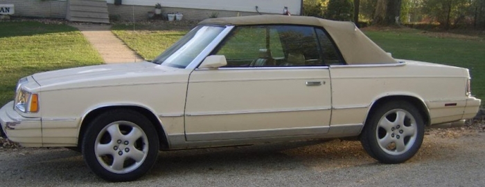 1984 Chrysler lebaron convertible parts #1