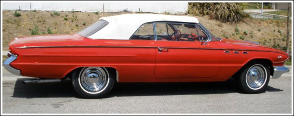 Buick LeSabre, 1961-64. Convertible Top and Convertible Top Parts