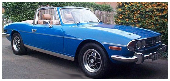 1973-77 Triumph Stag Convertible Tops and Convertible Top Parts