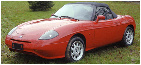 1995-2005 Fiat Barchetta Convertible Tops and Convertible Top Parts