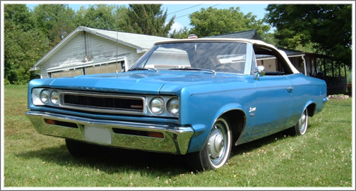 1967-68 Rambler Rebel SST Convertible Tops and Convertible Top Parts